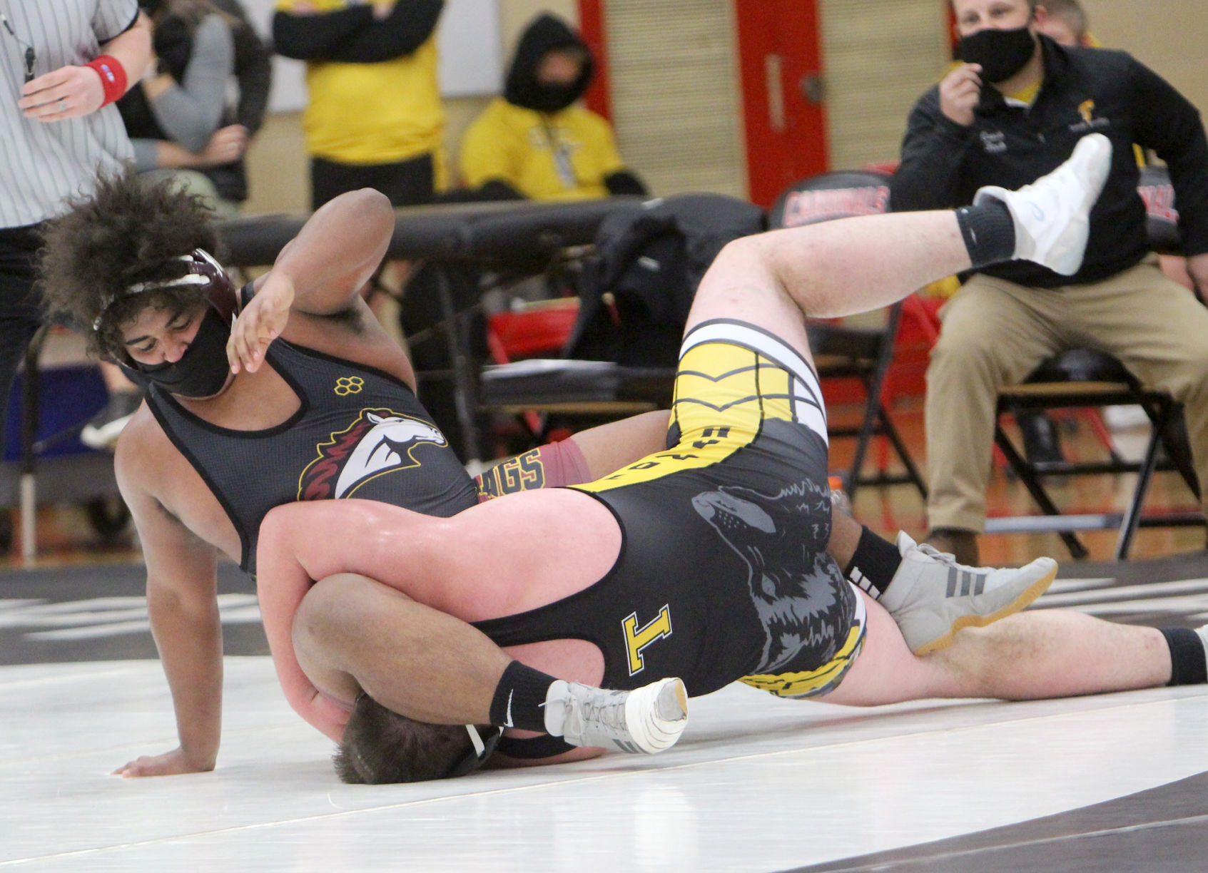 Chippewa Falls wrestling triangular 1-7-21